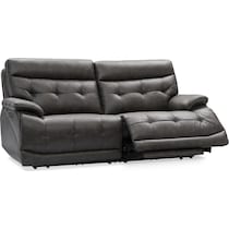 beckett gray sofa   