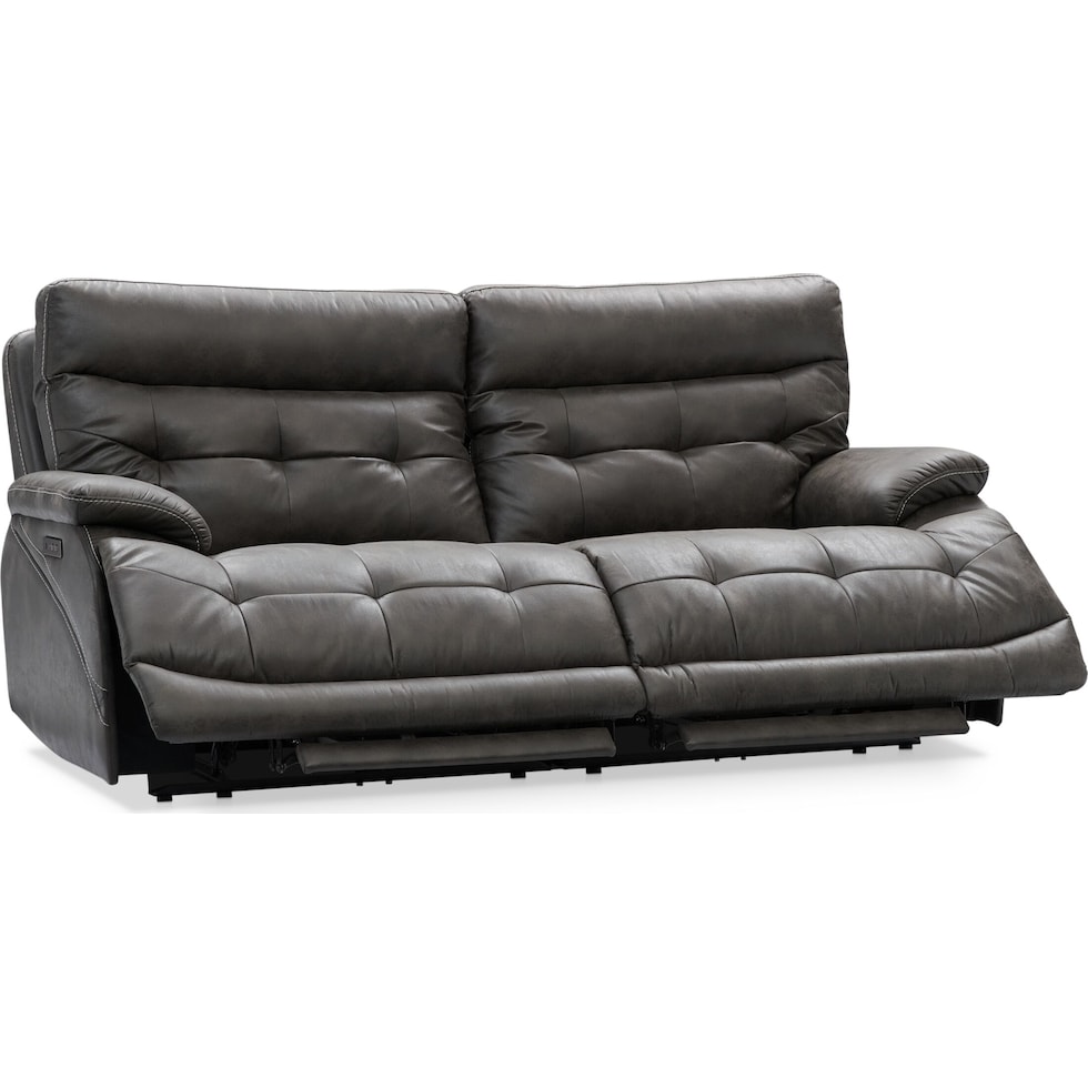 beckett gray sofa   