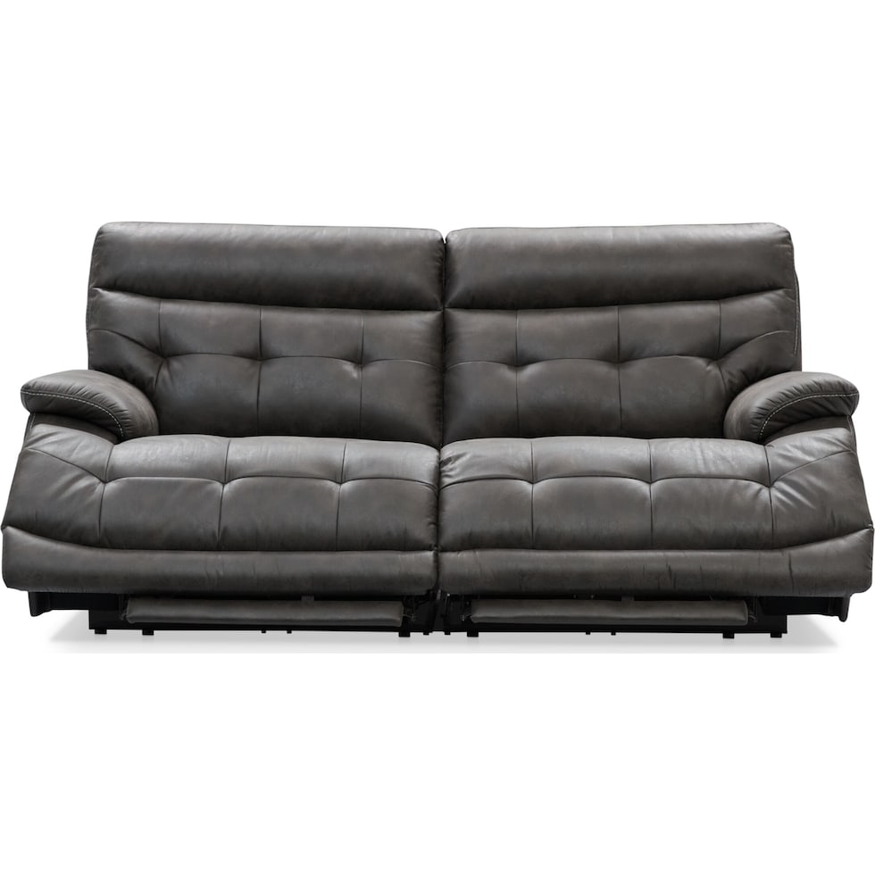 beckett gray sofa   