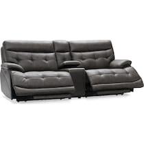 beckett gray sofa   