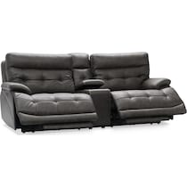 beckett gray sofa   