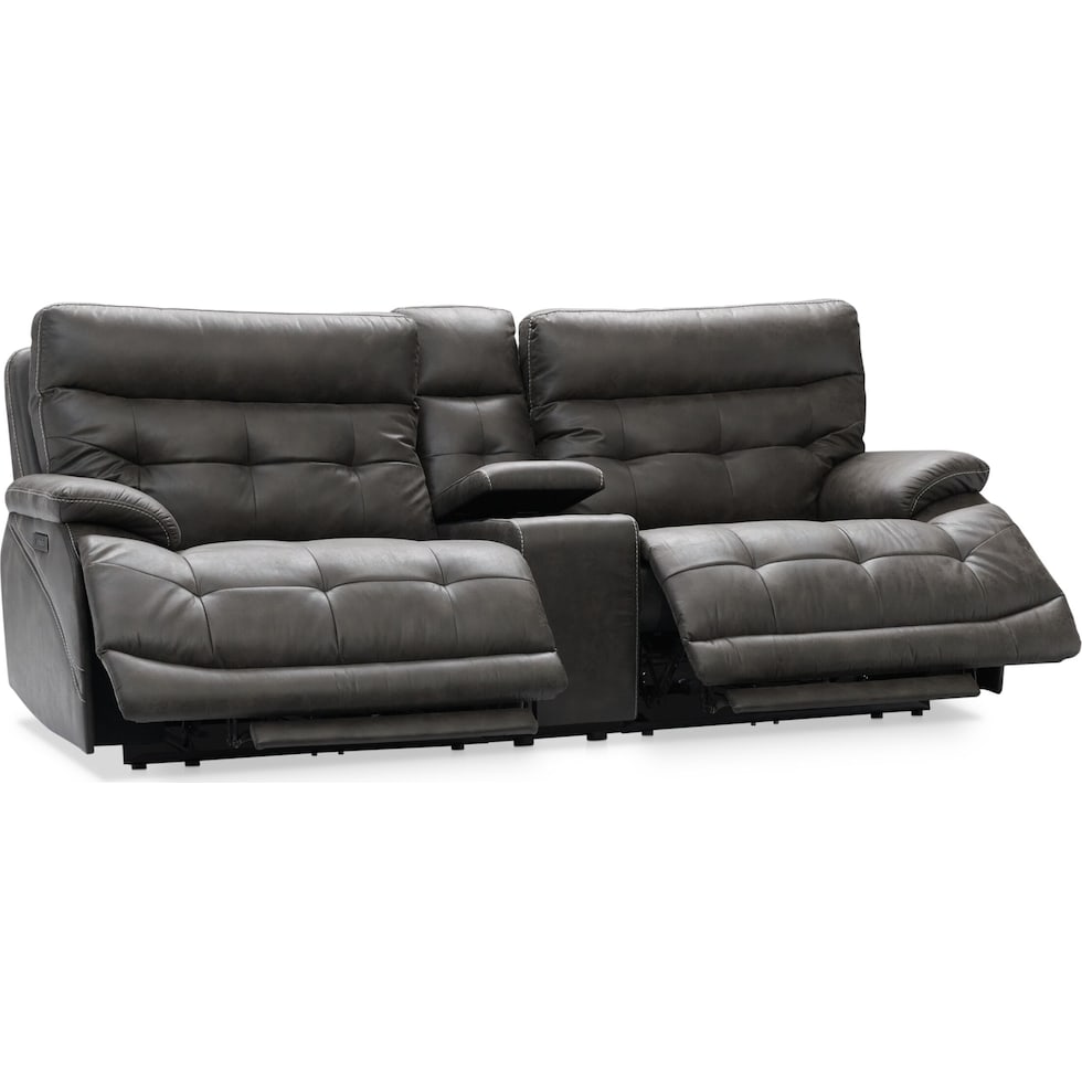 beckett gray sofa   