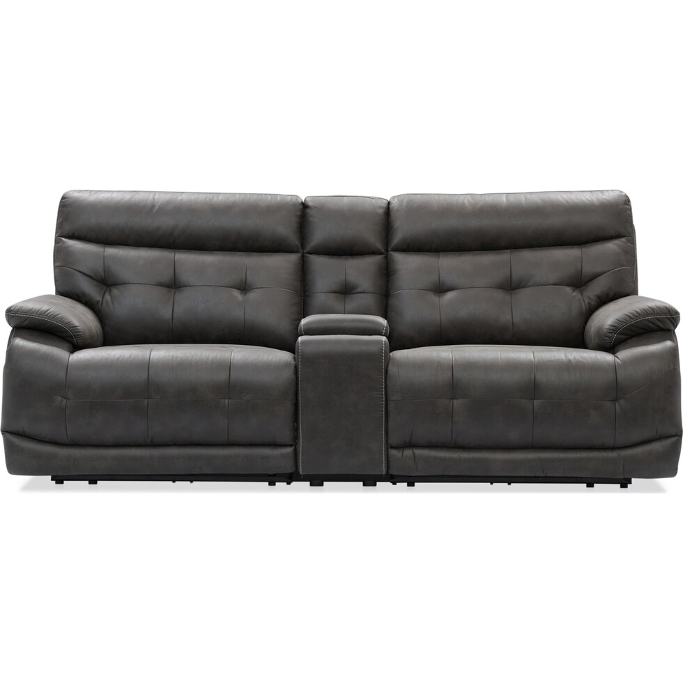 beckett gray sofa   