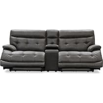 beckett gray sofa   