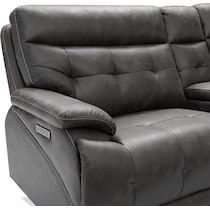 beckett gray sofa   