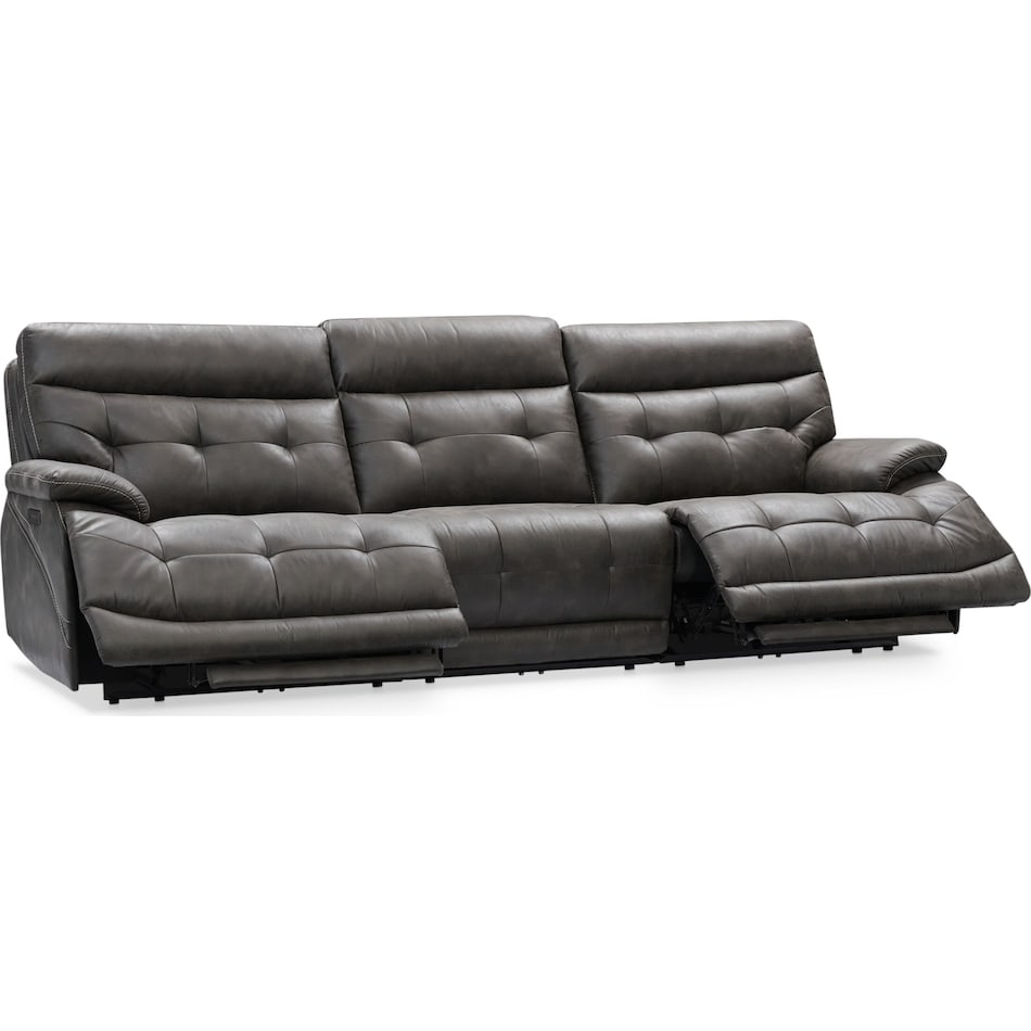 beckett gray sofa   