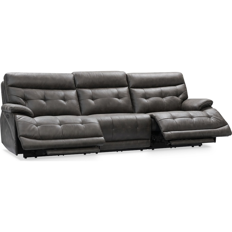 beckett gray sofa   