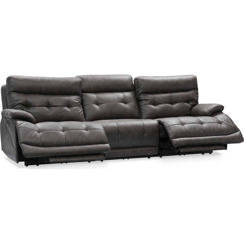 beckett gray sofa   