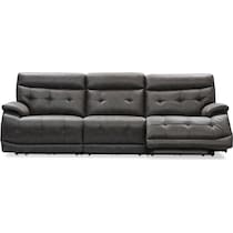 beckett gray sofa   