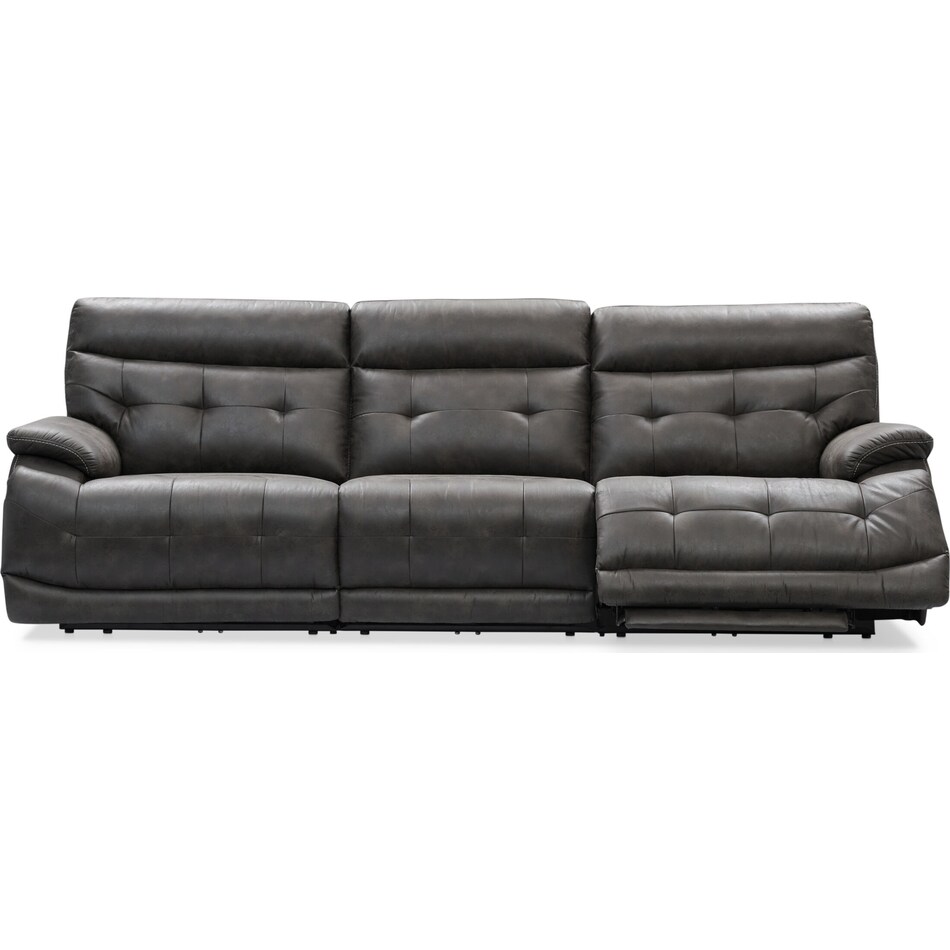 beckett gray sofa   