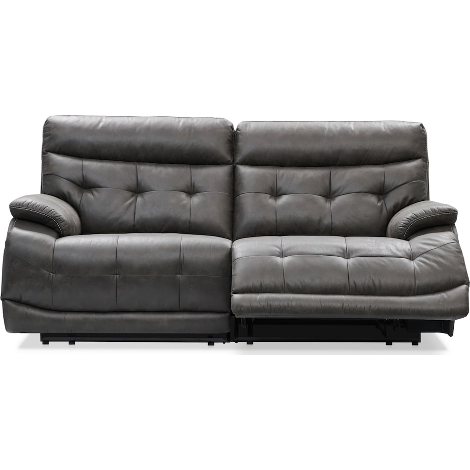 beckett gray sofa   