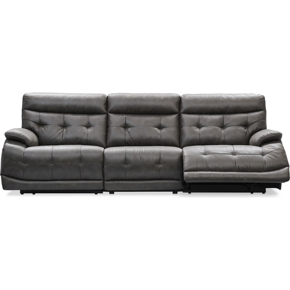 beckett gray sofa   