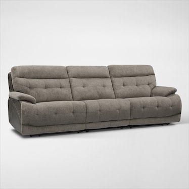 Beckett 3-Piece Dual-Power Reclining Sofa with 2 Reclining Seats