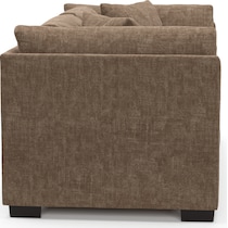 beckham dark brown sofa   