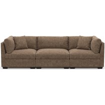 beckham dark brown sofa   