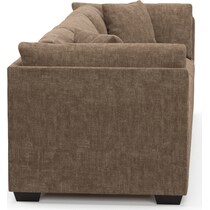 beckham dark brown sofa   