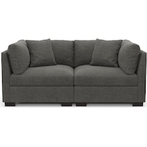 beckham gray sofa   