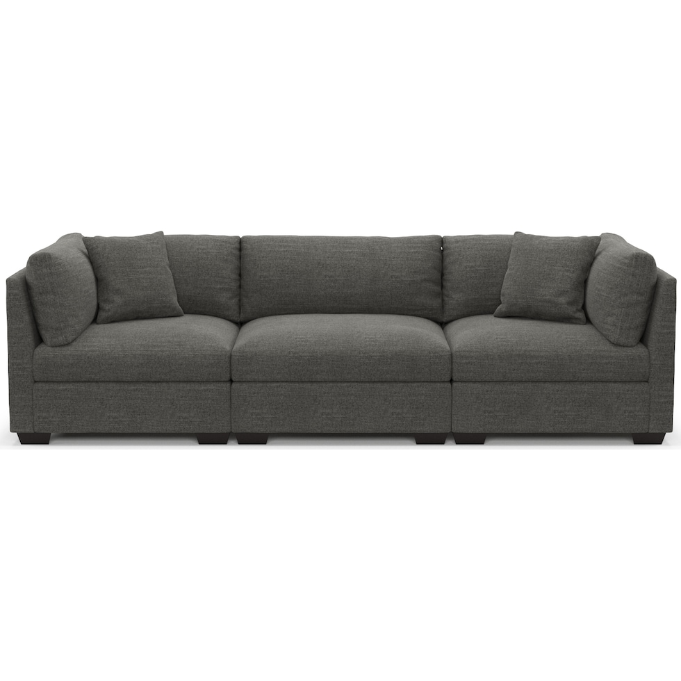 beckham gray sofa   