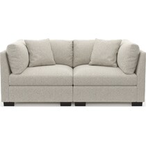 beckham gray sofa   