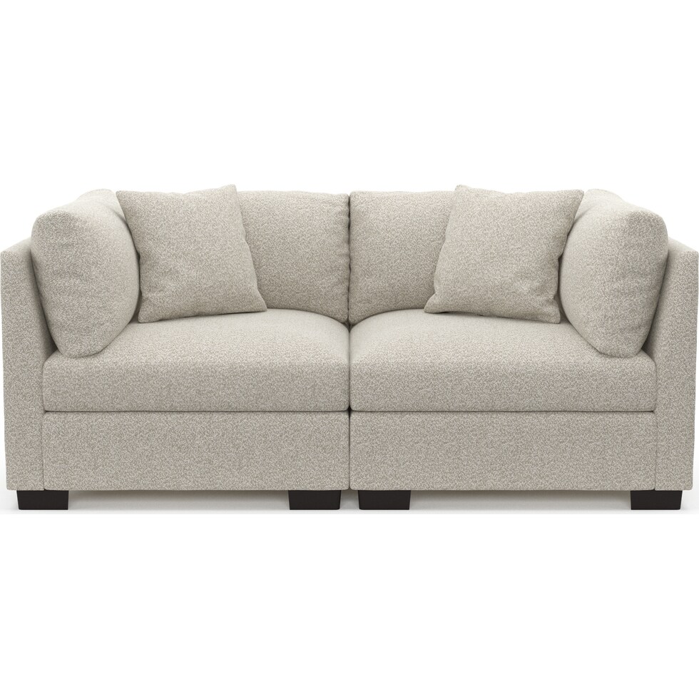 beckham gray sofa   
