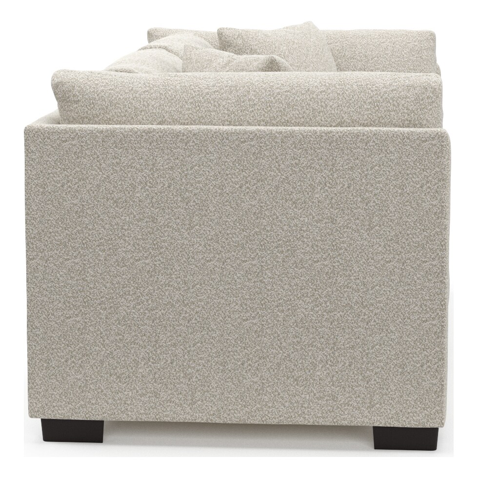 beckham gray sofa   