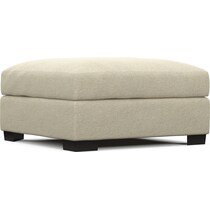 beckham light brown ottoman   