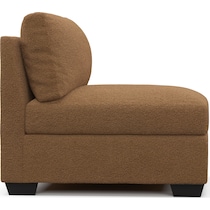 beckham light brown sectional   