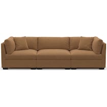 beckham light brown sofa   
