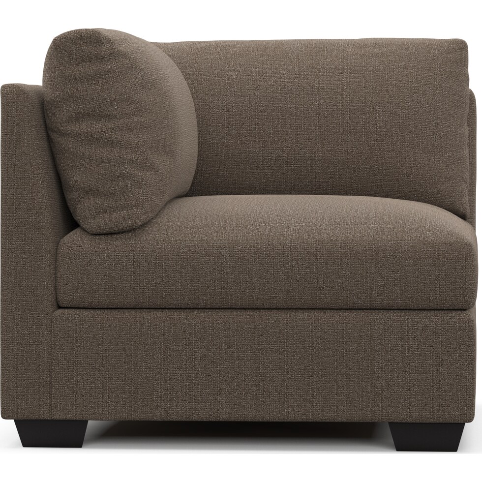 beckham liv umber corner chair   