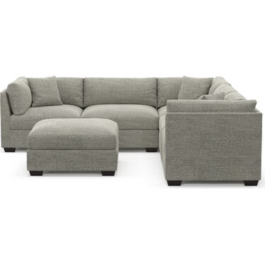 Beckham 5-Piece Sectional and Ottoman