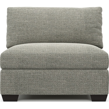 Beckham Hybrid Comfort Armless Chair - Pandora Pepper