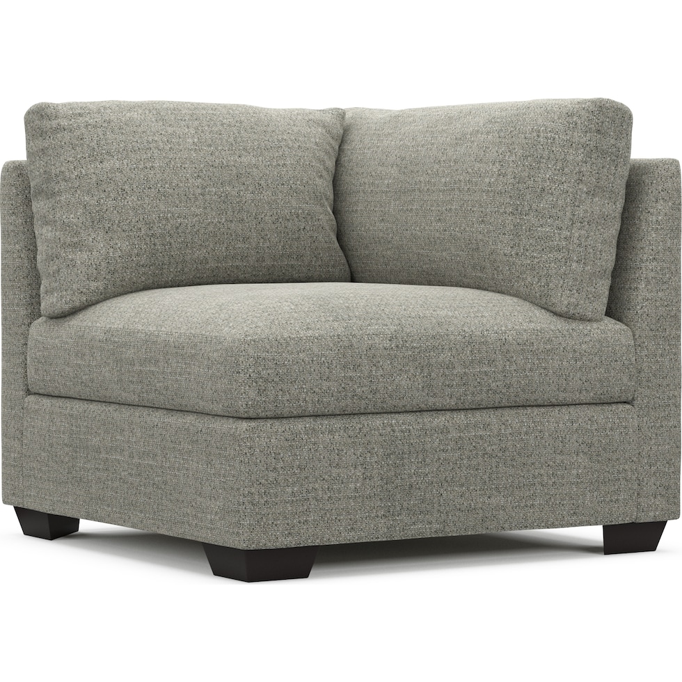 beckham red corner chair   