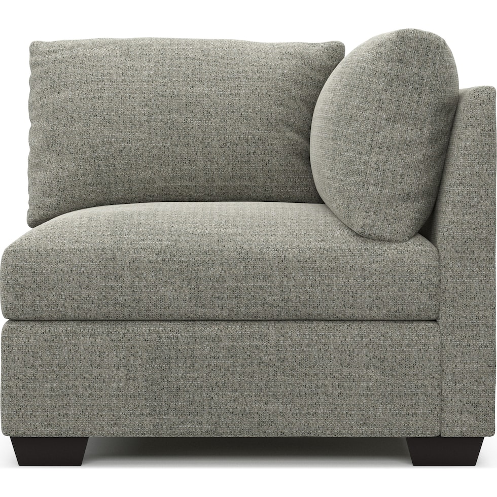 beckham red corner chair   