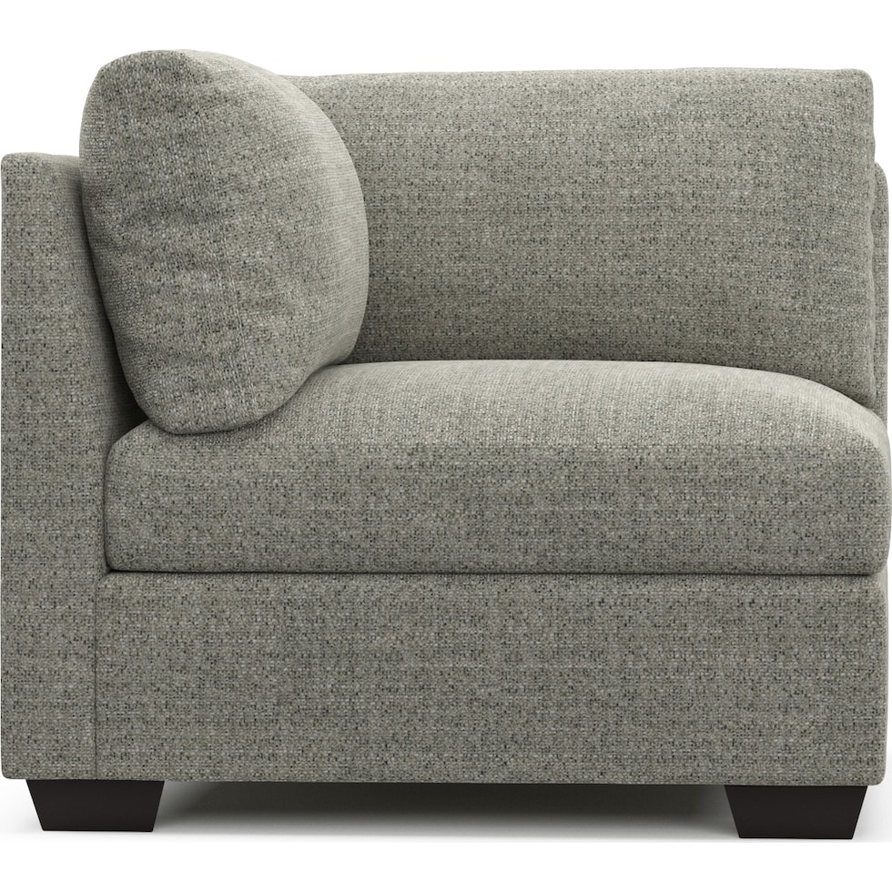 beckham red corner chair   
