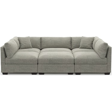 Beckham 6-Piece Pit Sectional