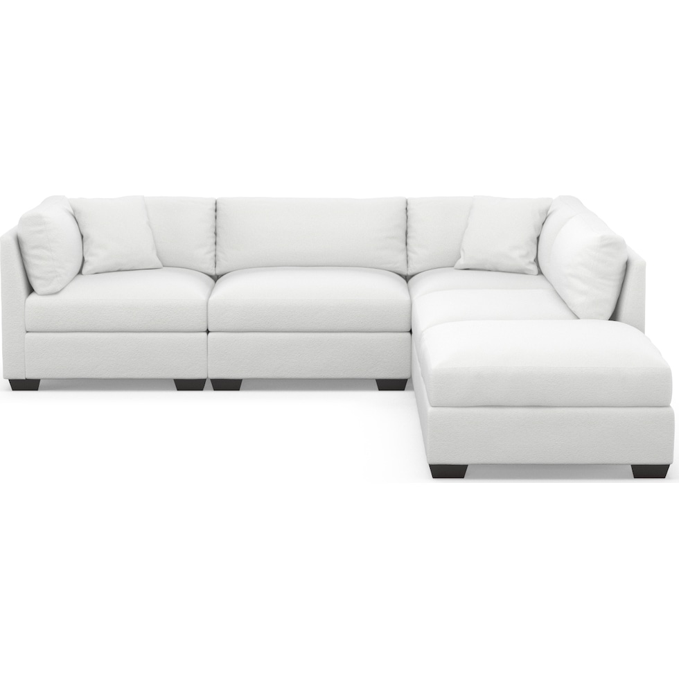 beckham white  pc living room   