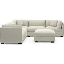 beckham white  pc living room   