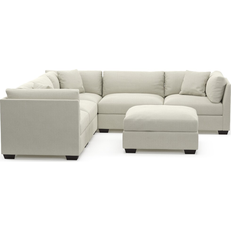 beckham white  pc living room   