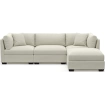 beckham white  pc living room   
