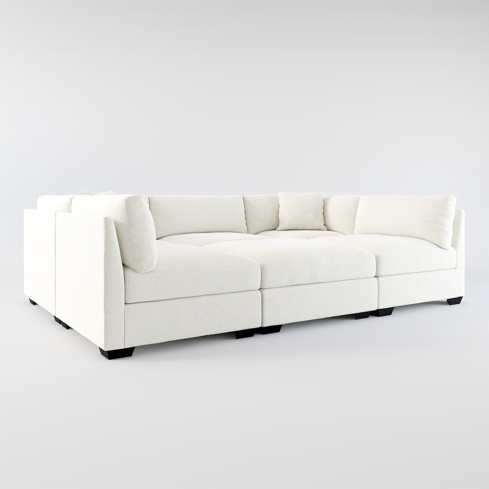 beckham white sectional web   