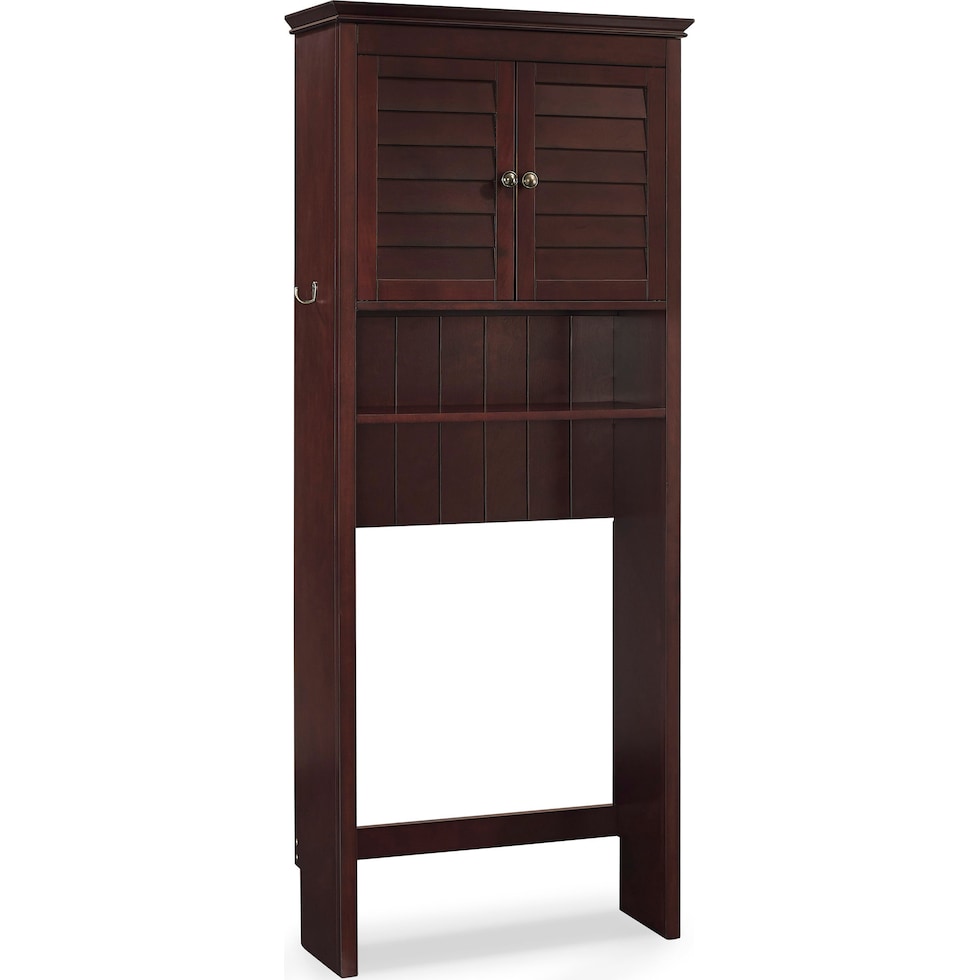 beckinsale dark brown bathroom cabinet   