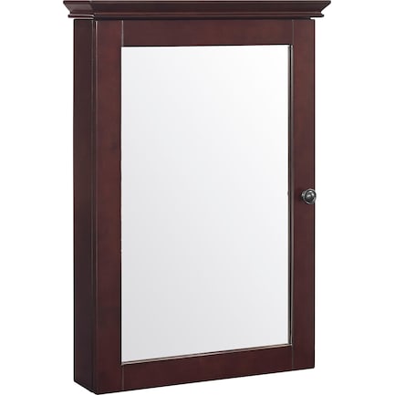 Beckinsale Mirror Wall Cabinet - Brown