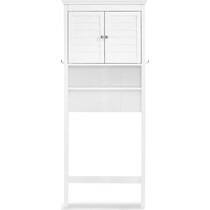 beckinsale white bathroom cabinet   