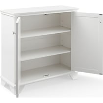 beckinsale white cabinet   
