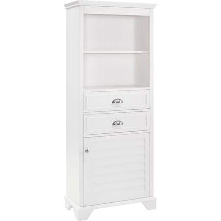 Beckinsale Tall Cabinet - White