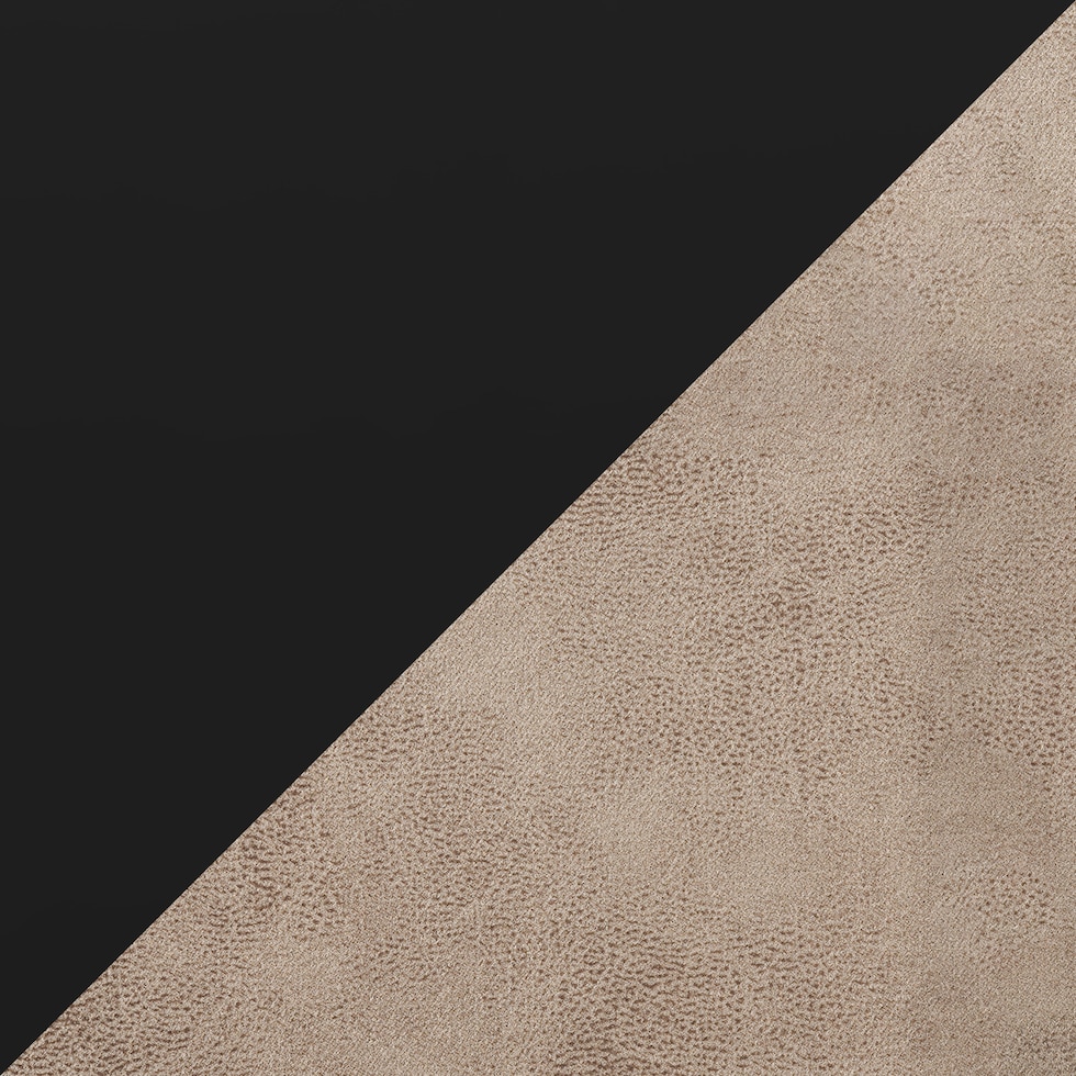 beige black swatch  