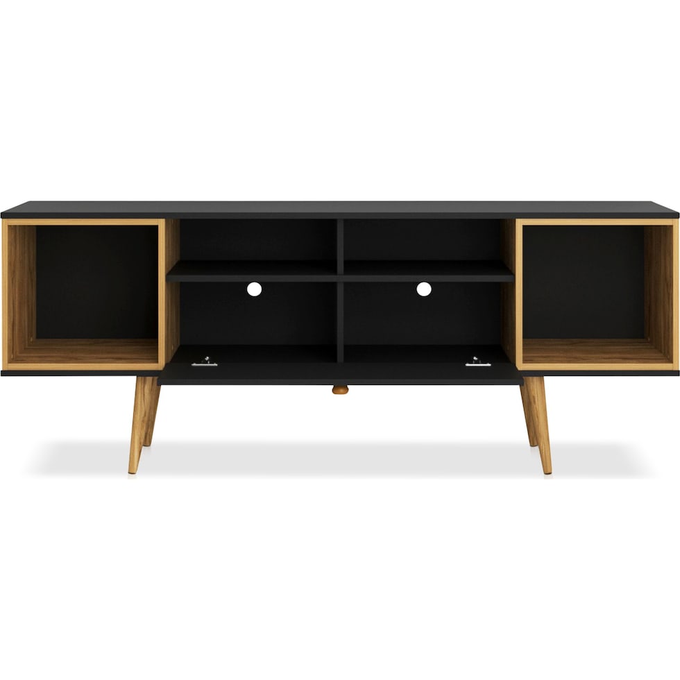 belgrade black tv stand   