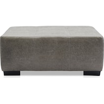 belhaven gray ottoman   