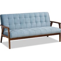 belinda blue sofa   