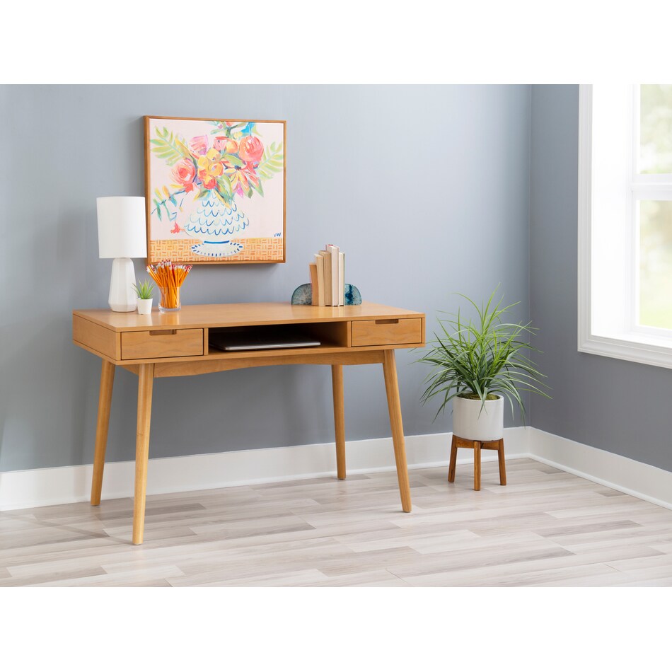 belka light brown desk   